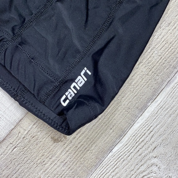 Canari black biker shorts size XLarge - Picture 4 of 7